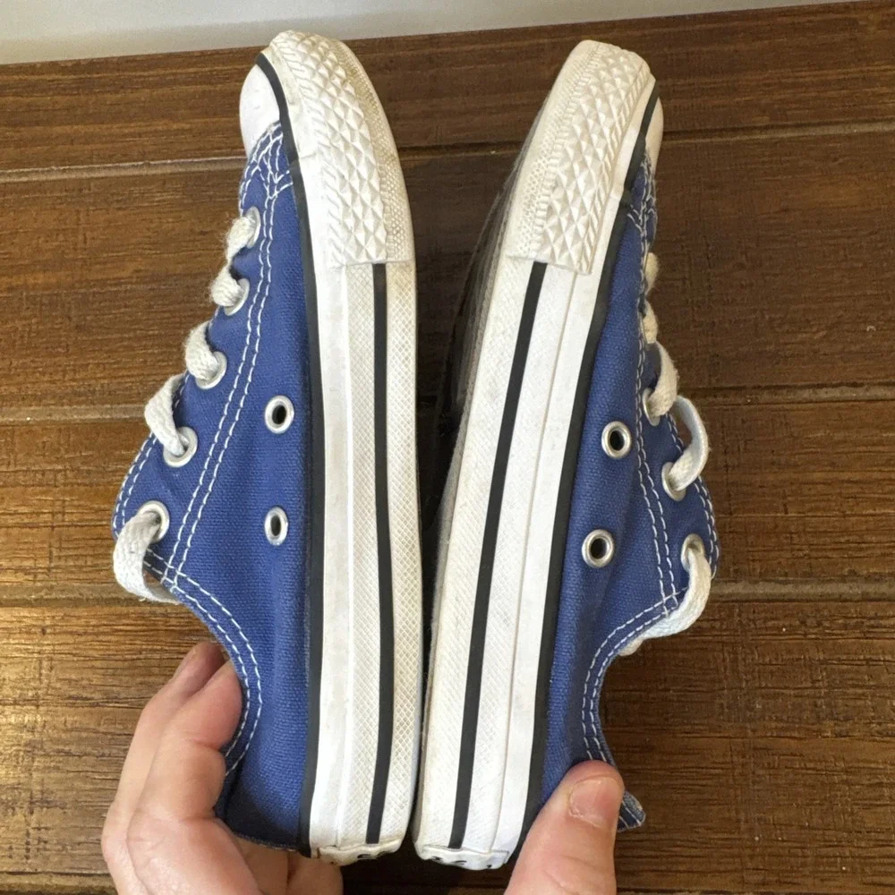 Converse Chuck Taylor All Star Sneakers Kids 12 Snorkel Blue‎ Retro Skater Core